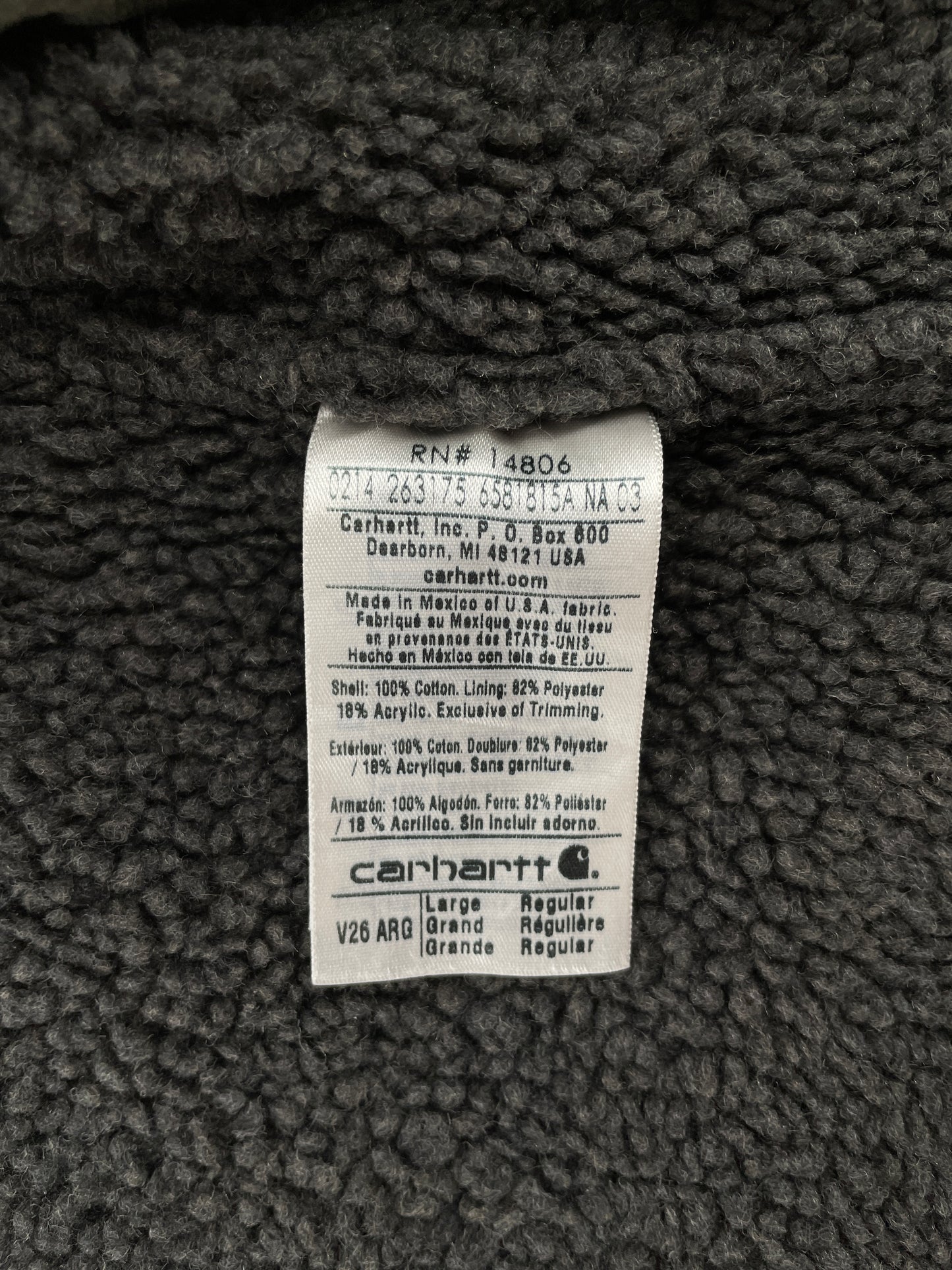 Vintage CARHARTT Size L Duck Vest / A7294