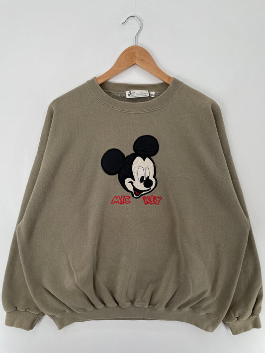 Vintage DISNEY MICKEY Size XL Sweat-shirt / E154