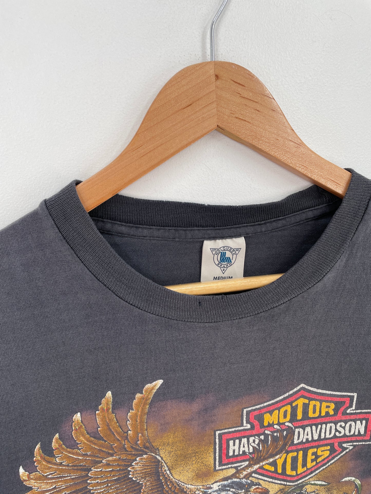 90's HARLEY DAVIDSON Made in USA Size M Vintage T-Shirt / E4879T