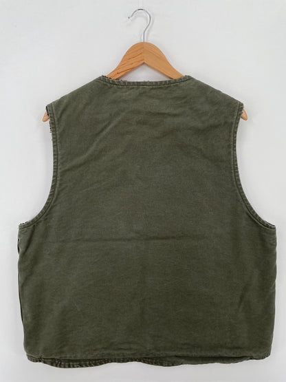 Vintage CARHARTT Size L Duck Vest / A7294