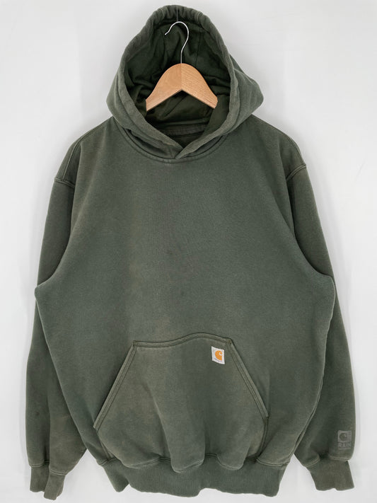 Vintage CARHARTT Size L Hoodie Sweat-Shirt / K9428