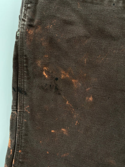Vintage CARHARTT Size W36xL29 Double Knee Duck Pants / E237