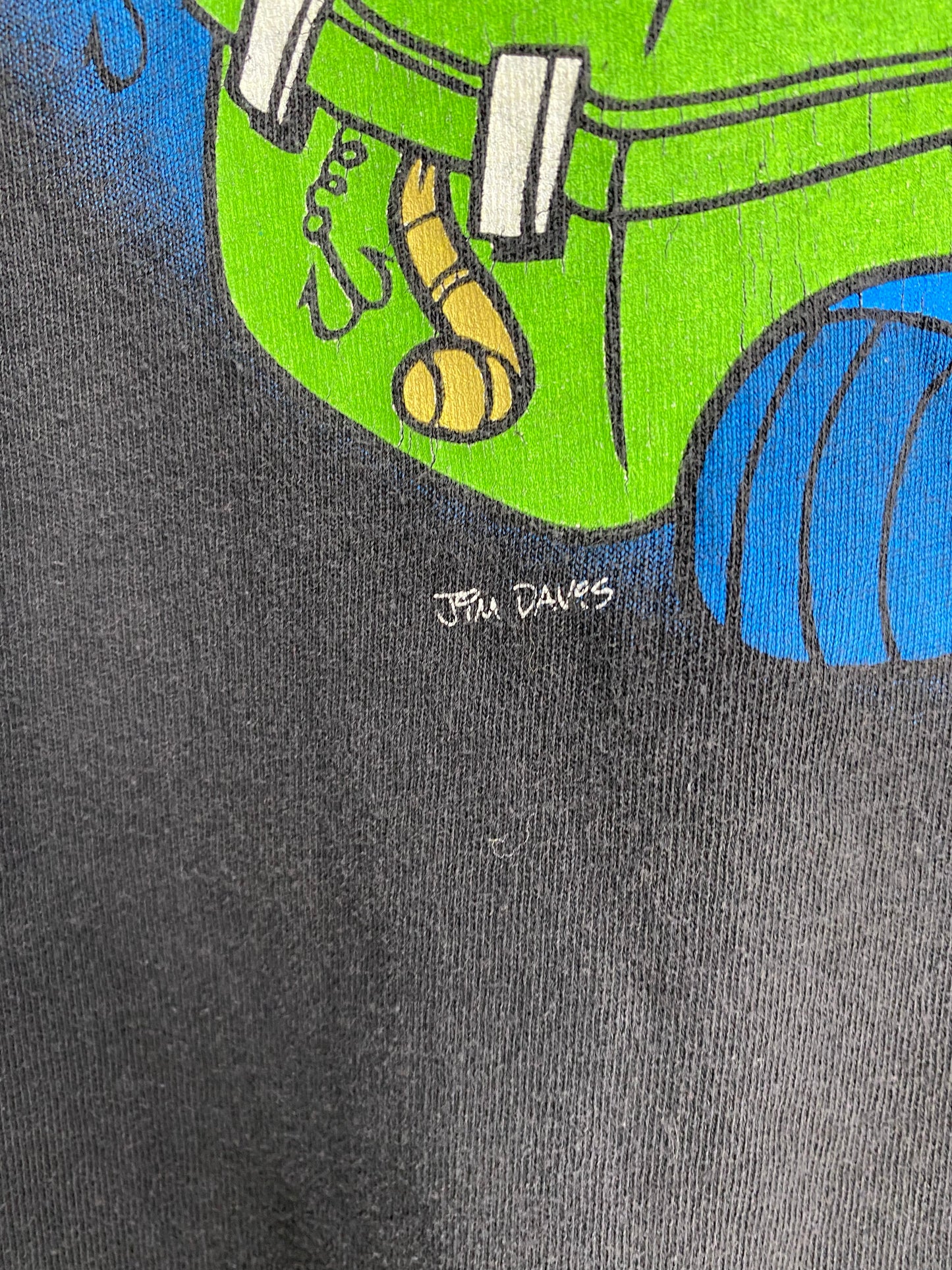 90’s GARFIELD Size XXL Vintage T-Shirt / K9600