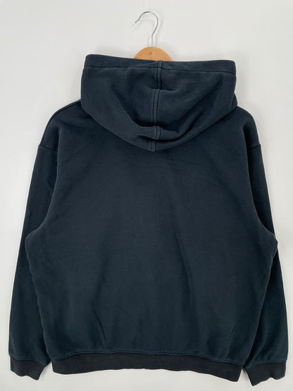 00' NIKE MINI SWOOSH Size L Vintage Hoodie Zip-up Sweat-shirt / A315