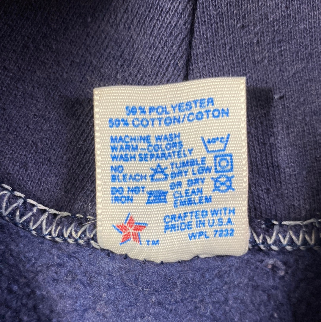 80’s RUSSELL x ALPHA ZETA OMEGA Made in USA Size L Vintage College Hoodie Sweat-shirt / E4561S