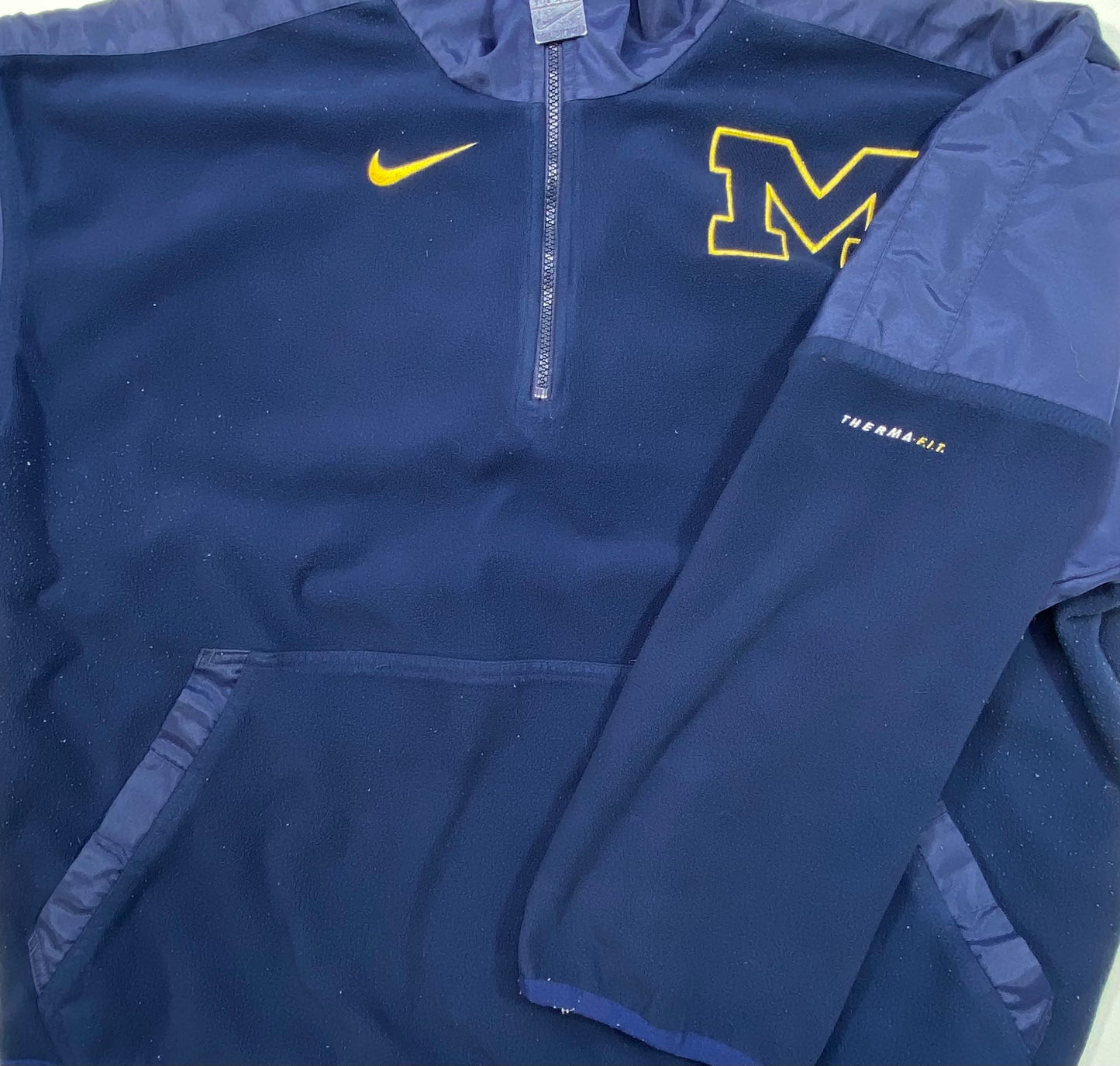 90's NIKE Half zip Vintage Fleece Shirt / 5086