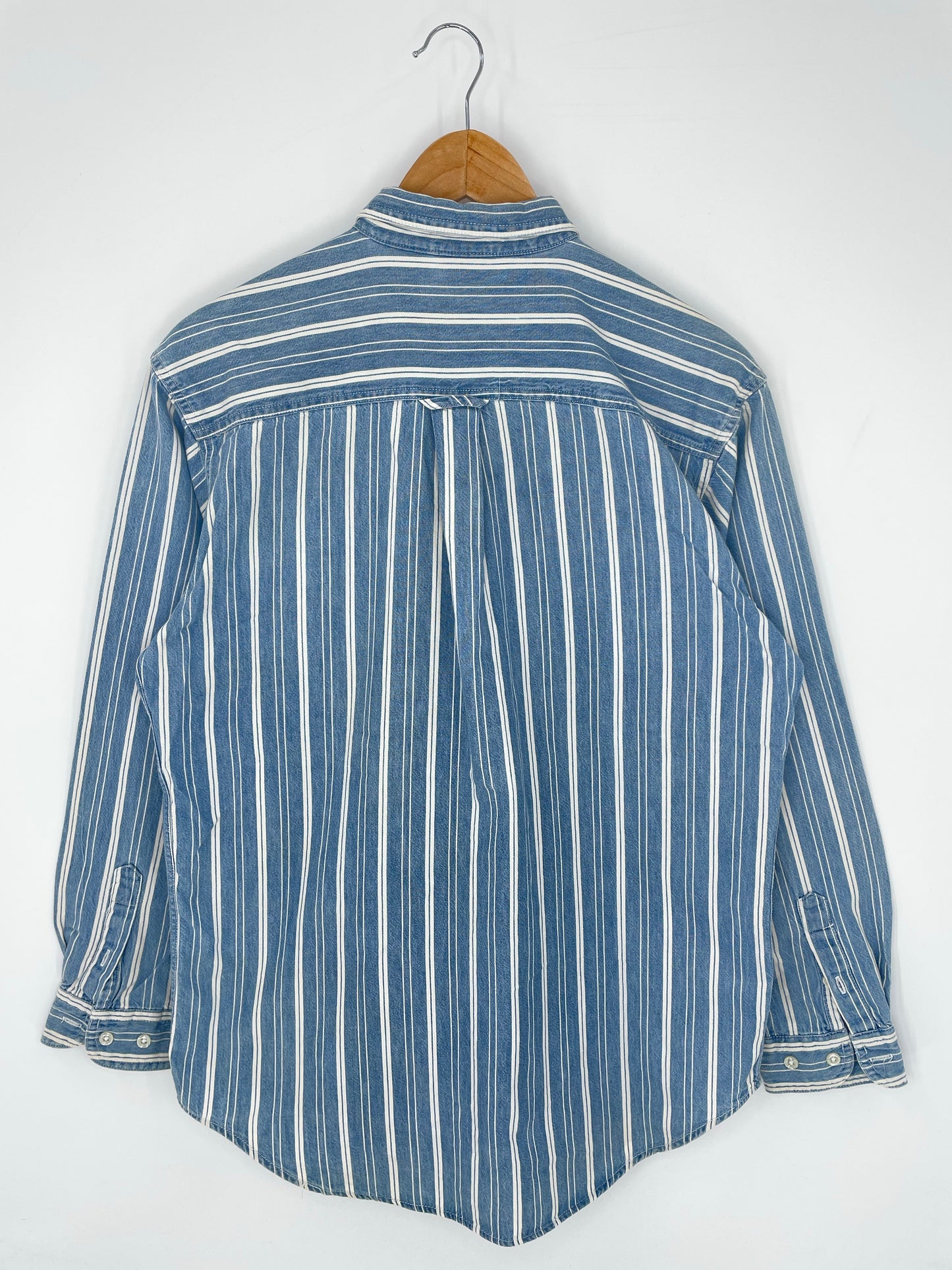 Vintage DISNEY DONALD DUCK Size S Botton-down Shirts/ K8856