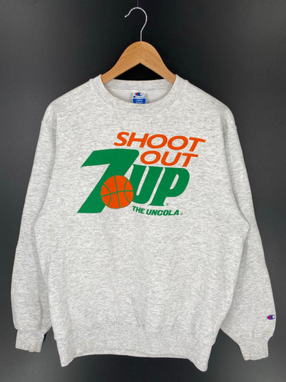 90's 7UP SHOOTOUT Size L Vintage Sweat-Shirt / K9140