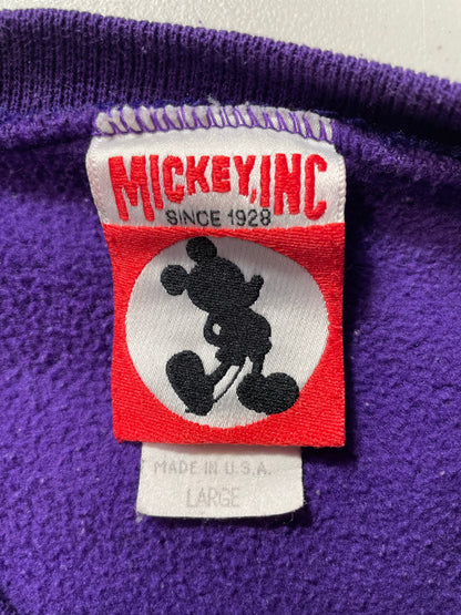 90's DISNEY MICKEY Made in USA Size L Vintage Sweat-shirt / A8387
