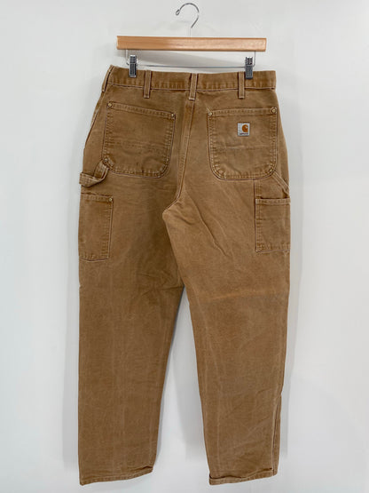 Vintage CARHARTT Size W32xL31.5 Double Knee Duck Pants / A7453