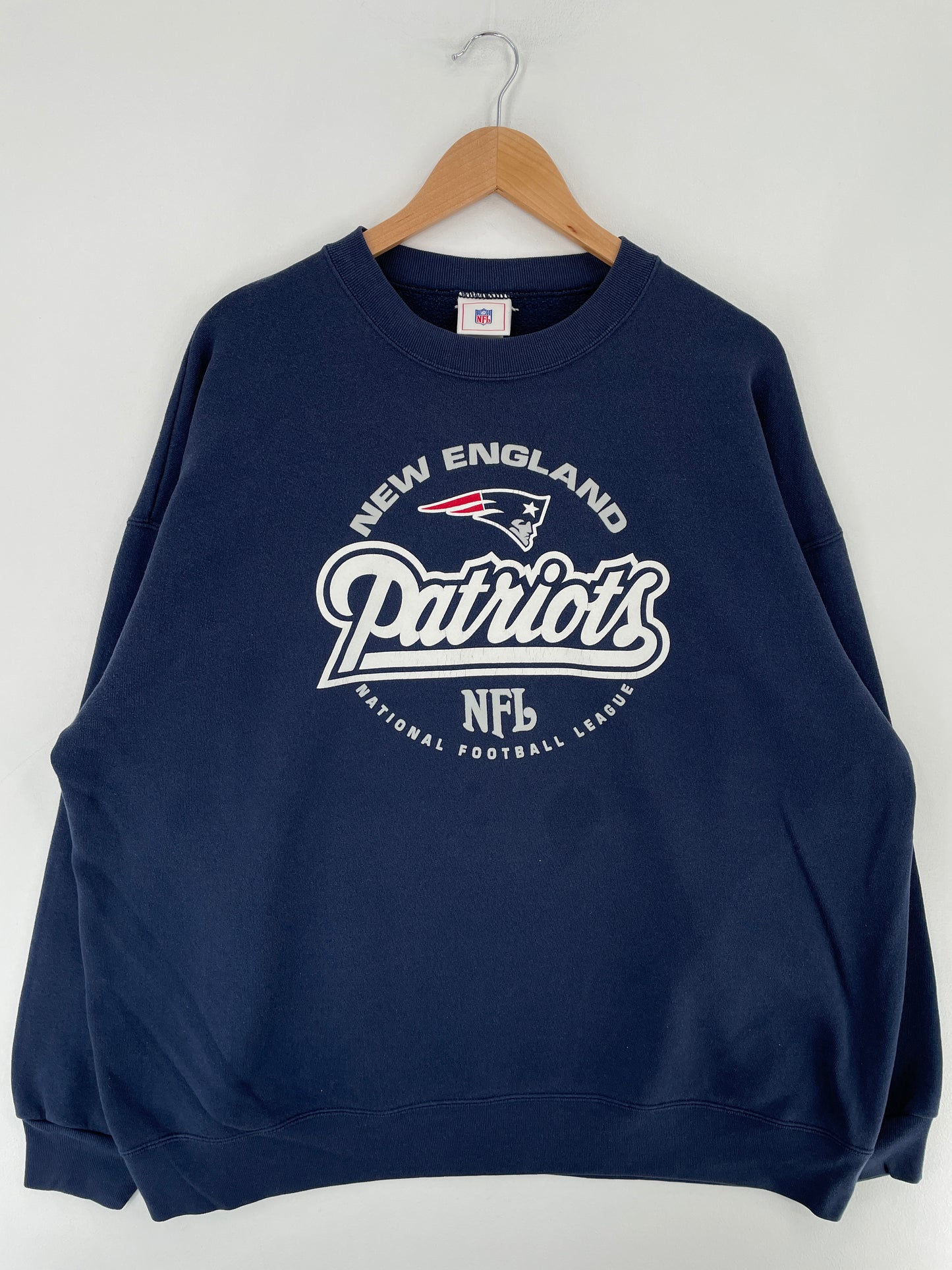 Vintage NEW ENGLAND PATRIOTS Size Approx.XXL Vintage NFL Sweat-shirt / E5407S