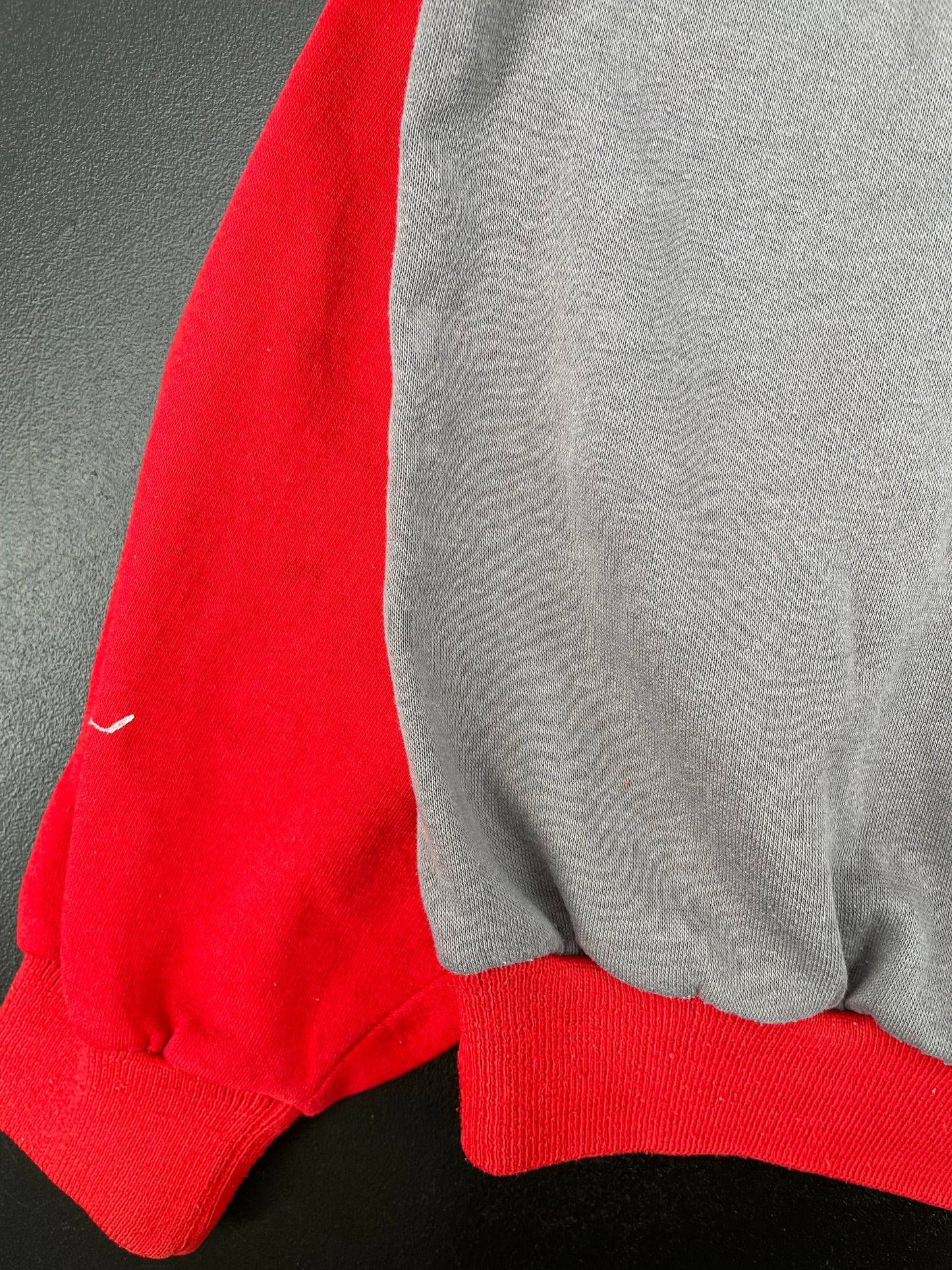 90’s NIKE Silver Tag Size M Vintage Half Zip-up Sweat-Shirt / E3298S