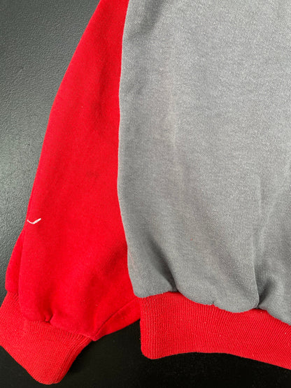 90’s NIKE Silver Tag Size M Vintage Half Zip-up Sweat-Shirt / E3298S