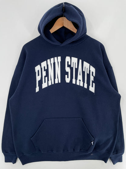 90's RUSSELL x PENN STATE Made in USA Size XXL Vintage College Hoodie Sweat-Shirt / E3570S
