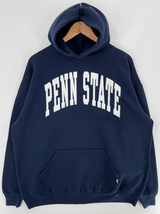 90's RUSSELL x PENN STATE Made in USA Size XXL Vintage College Hoodie Sweat-Shirt / E3570S