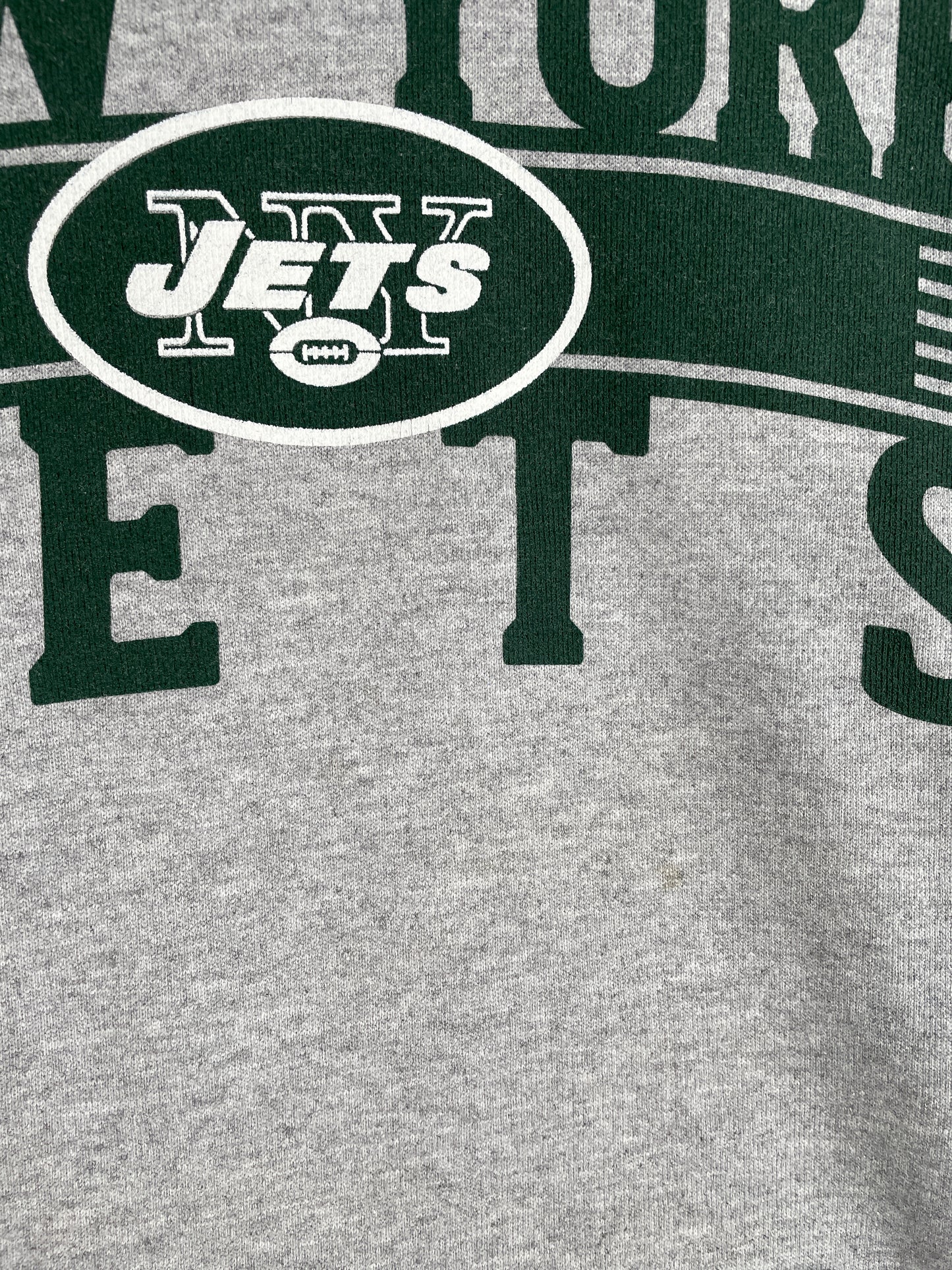 Vintage NEW YORK JETS Size L Vintage NFL Hoodie Sweat-Shirt / E1083
