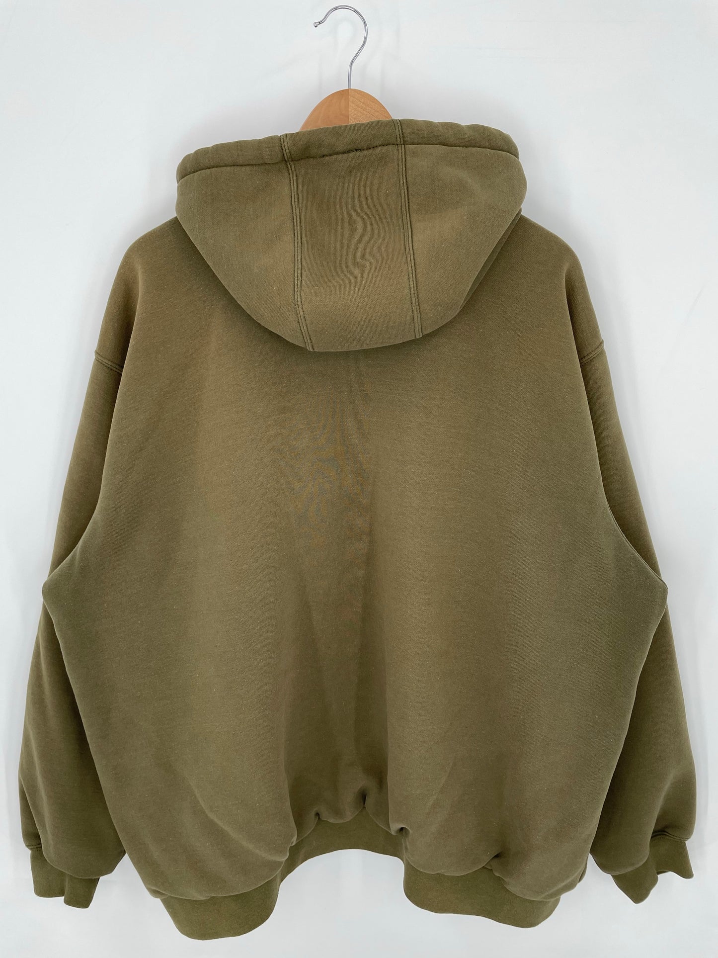 Vintage CARHARTT Double Face Size XXL Zip-up Hoodie Sweat-Shirt / K9429