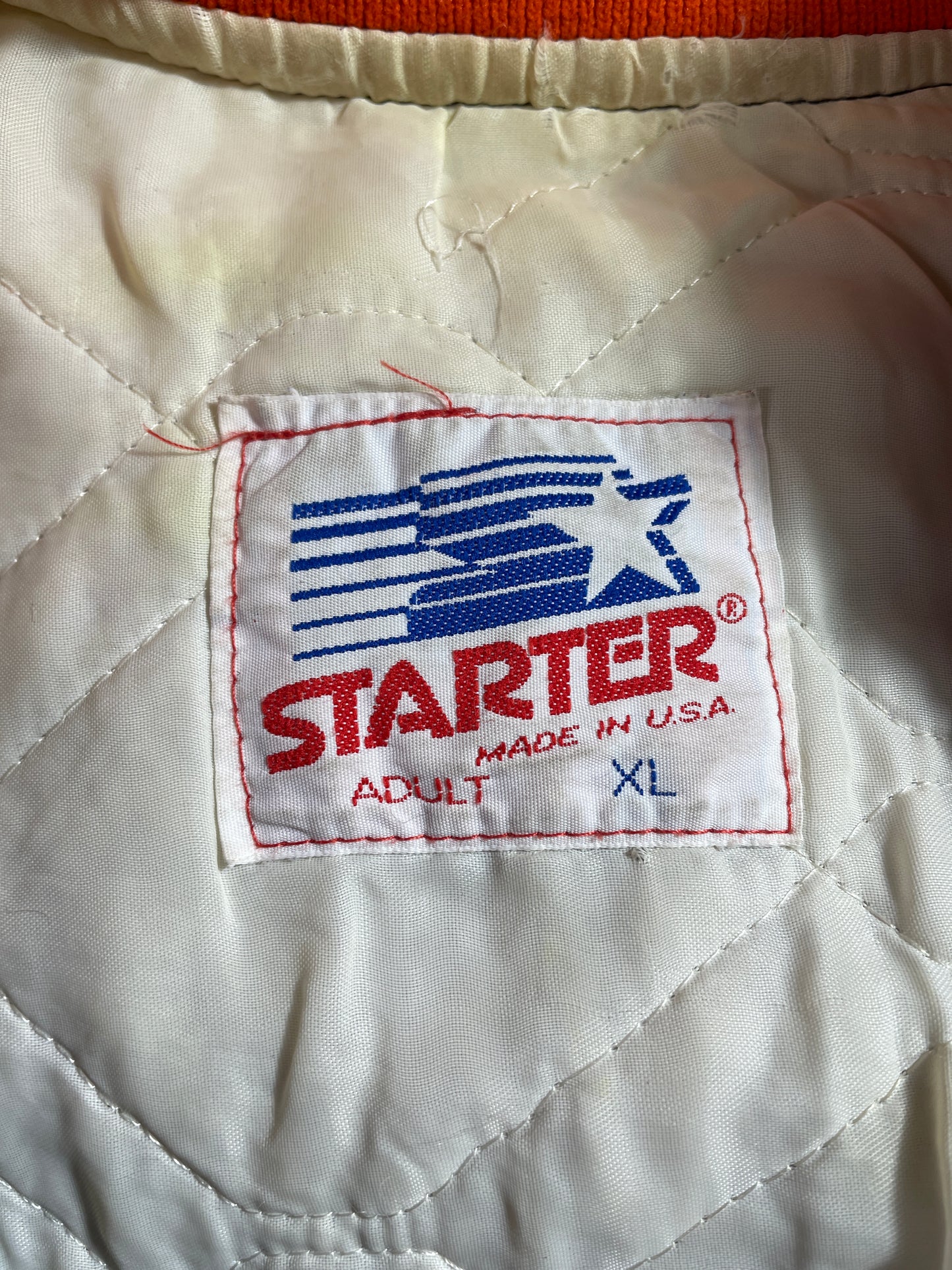 90's STARTER x CLEMSON UNIVERSITY Size XL Vintage College Jacket / E3946J