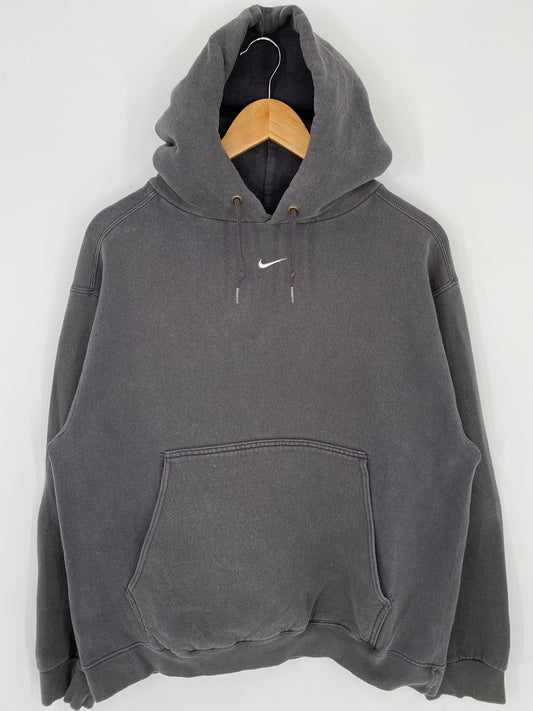 90’s NIKE CENTER SWOOSH Size M Vintage Hoodie Sweat-Shirt / K7246