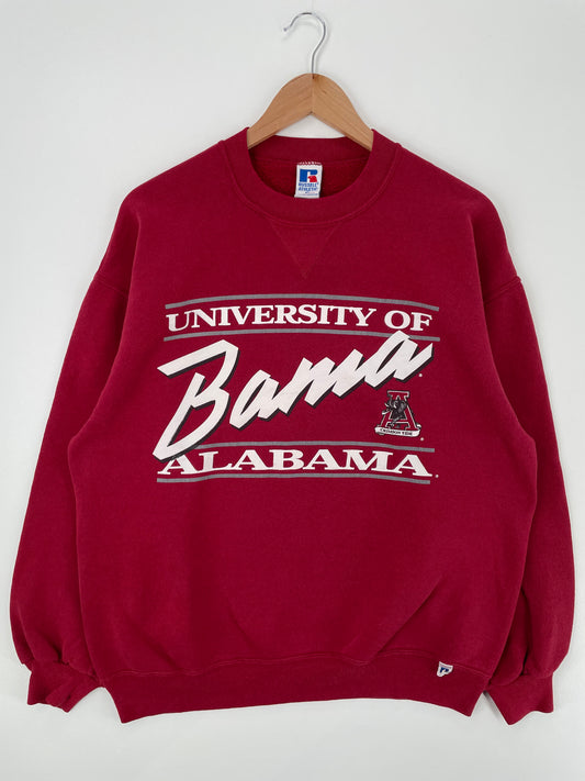 90's UNIVERSITY OF BAMA ALABAMA Made in USA Size XL Vintage College Sweat-shirt / A491