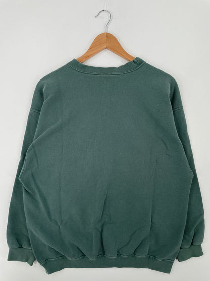 90’s NIKE MINI SWOOSH Size M Vintage Sweat-shirt / A8875