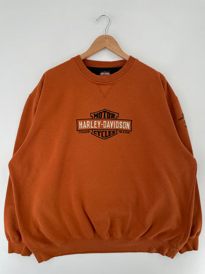 Vintage HARLEY DAVIDSON Size XXL Vintage Sweat-Shirt / E5812S