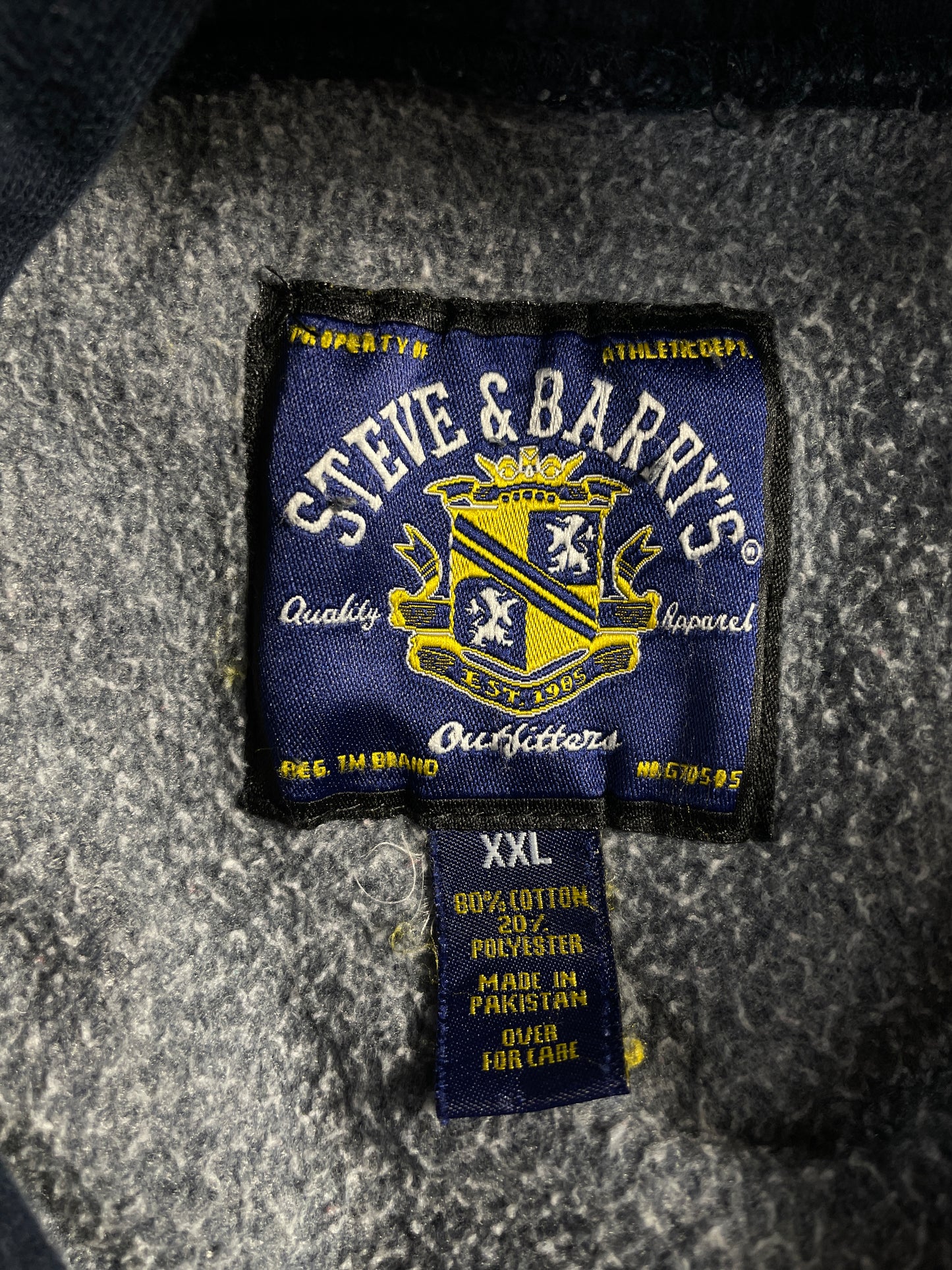 Vintage ICHICAGAN Size XXL College Hoodie Sweat-shirt / A9789