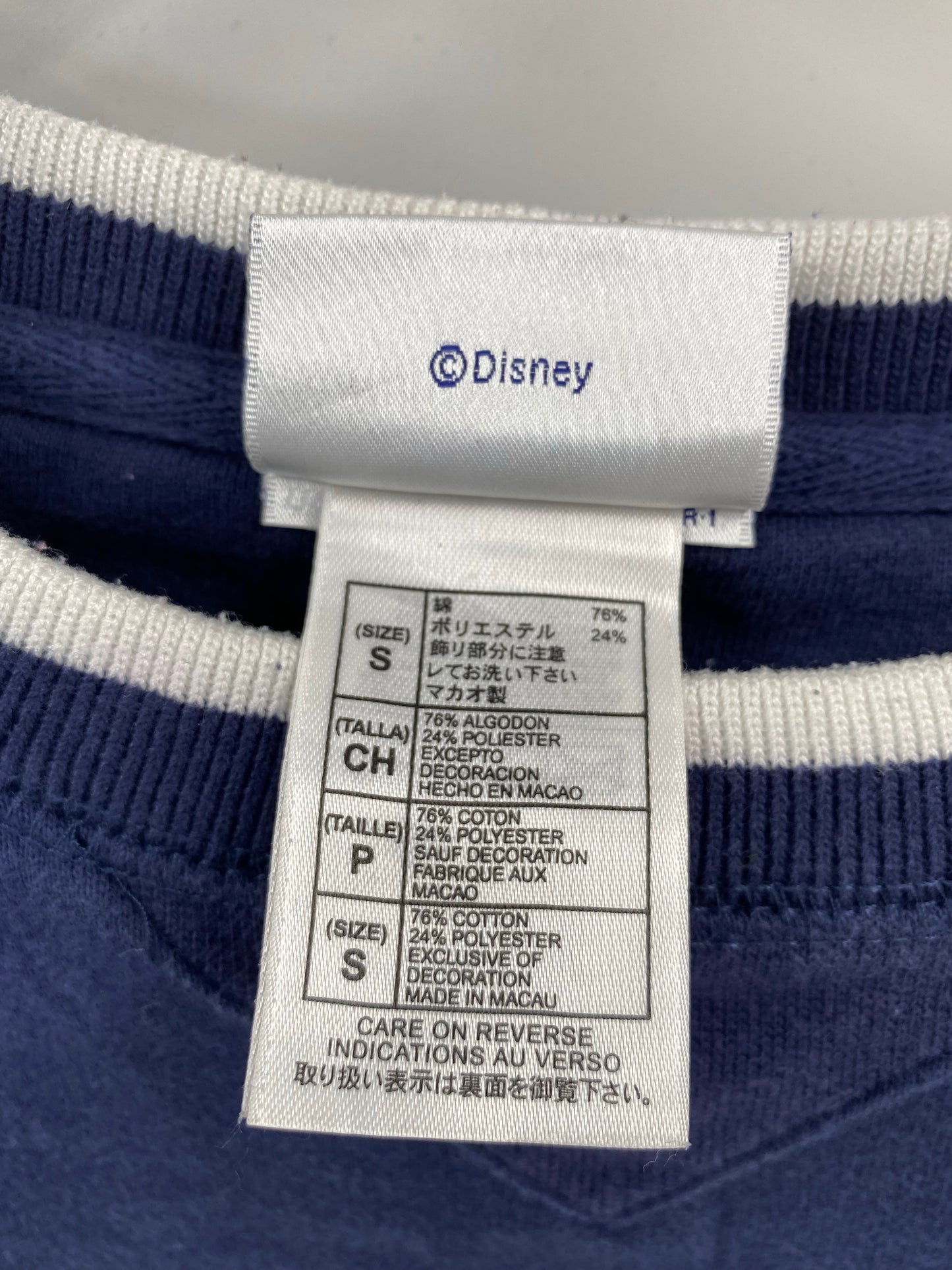 90's DISNEY MICKEY Size S Vintage Sweat-shirt / K7317