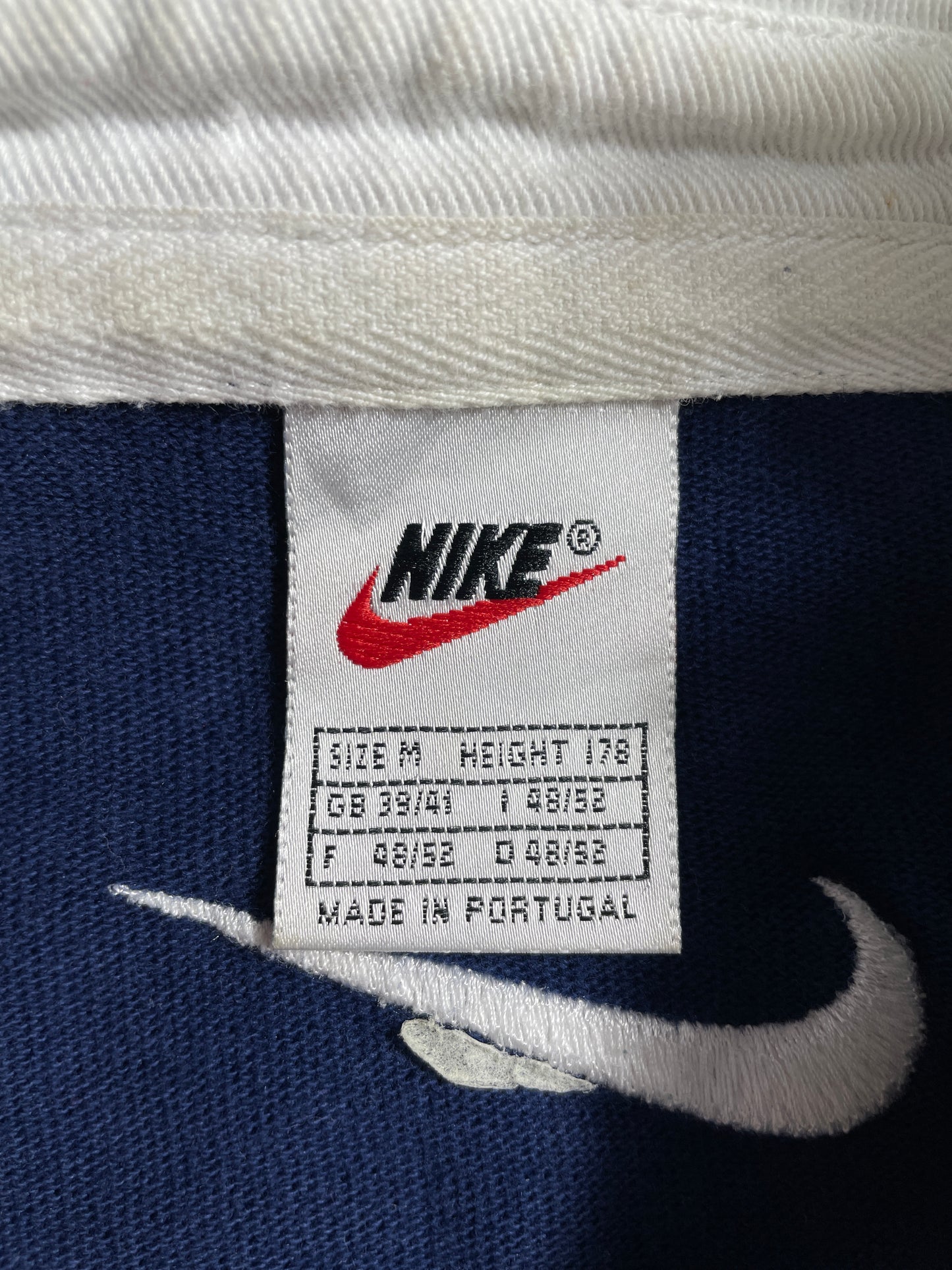 90's NIKE  Size M Vintage Rugby-Shirt / E907