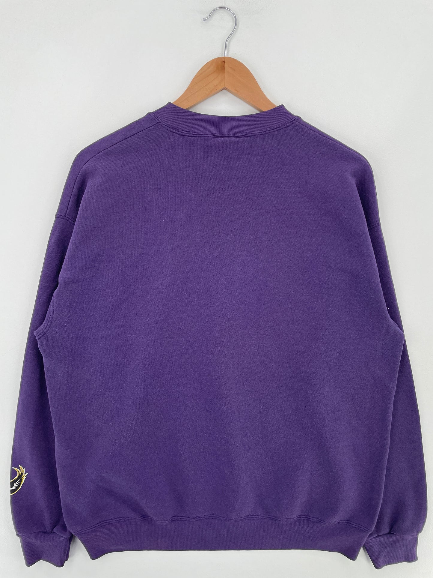 1998 BALTIMORE RAVENS Size L Vintage NFL Sweat-Shirt / E3919S