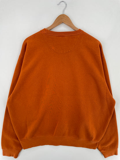 00' NIKE x TEXAS Size L Vintage College Sweat-shirt / E628