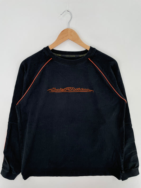 00' HARLEY DAVIDSON Size M Vintage Long Sleeve T-shirt / A4285