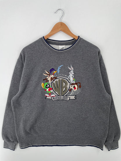 2000 LOONEY TUNES Size L Vintage Sweat-Shirt / A8907