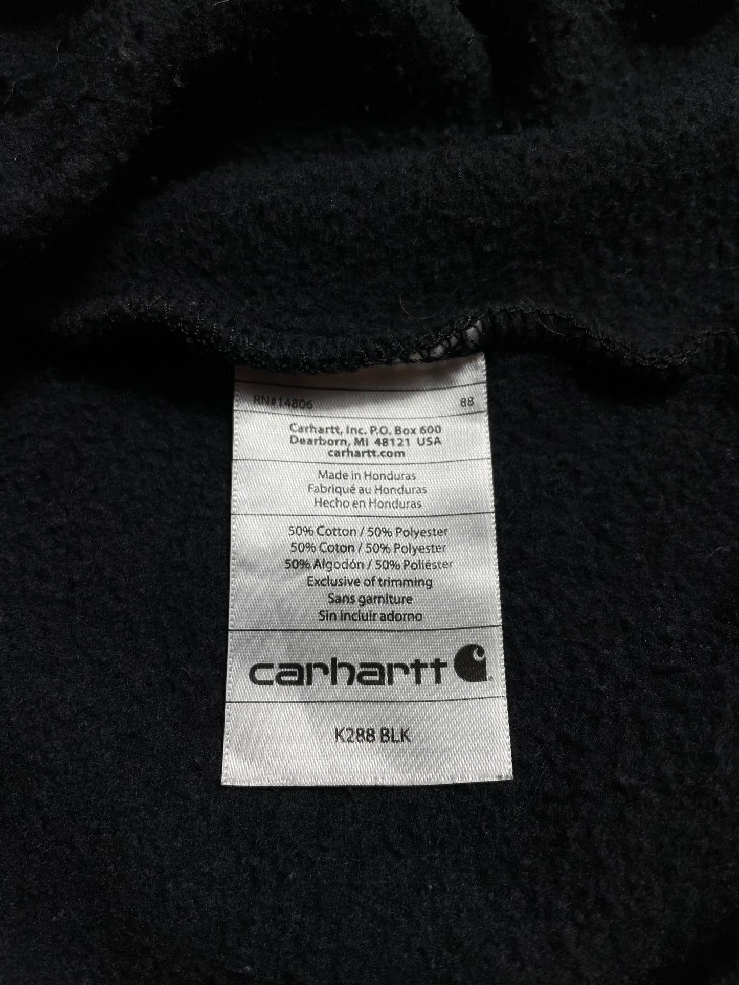 Vintage CARHARTT Size XXXLcHoodie Sweat-Shirt / K9091