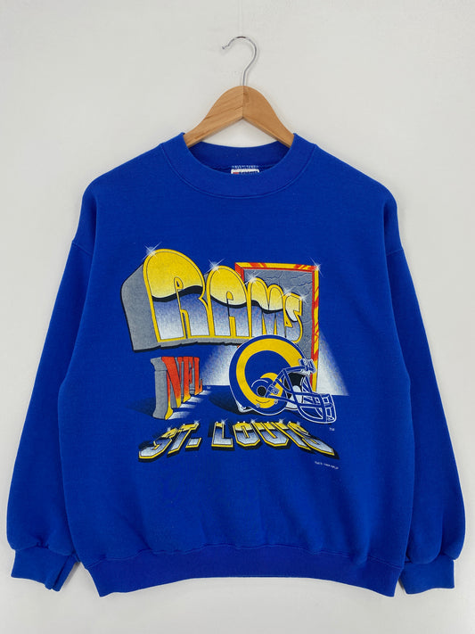 1994 ST. LOUIS RAMS Made in USA Size L Vintage NFL Sweat-Shirt / A5012