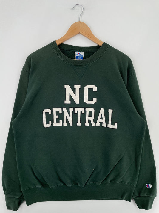 90's CHAMPION x NC CENTRAL Made in USA Size L Vintage Sweat-shirt / E2379S