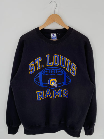 1997 ST. LOUIS RAMS Made in USA Size XXL Vintage NFL Sweat-Shirt/ K8075