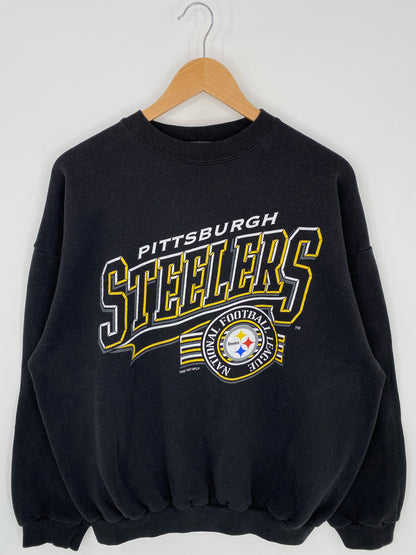 1997 PITTSBURGH STEELERS Made in USA Size XL Vintage NFL Sweat-Shirt/ K8115