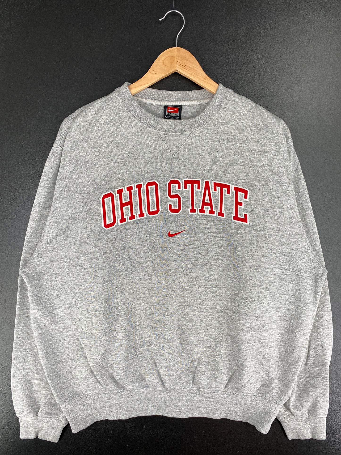 00' NIKE OHIO STATE Size M Vintage College Sweat-Shirt / A6379
