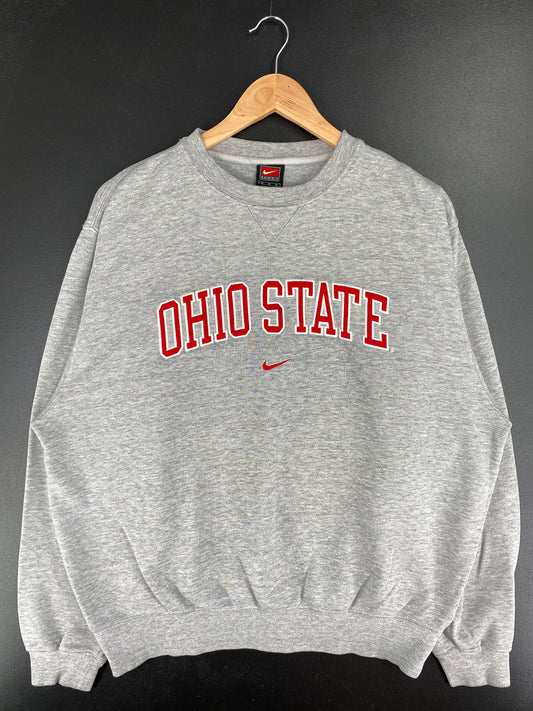 00' NIKE OHIO STATE Size M Vintage College Sweat-Shirt / A6379
