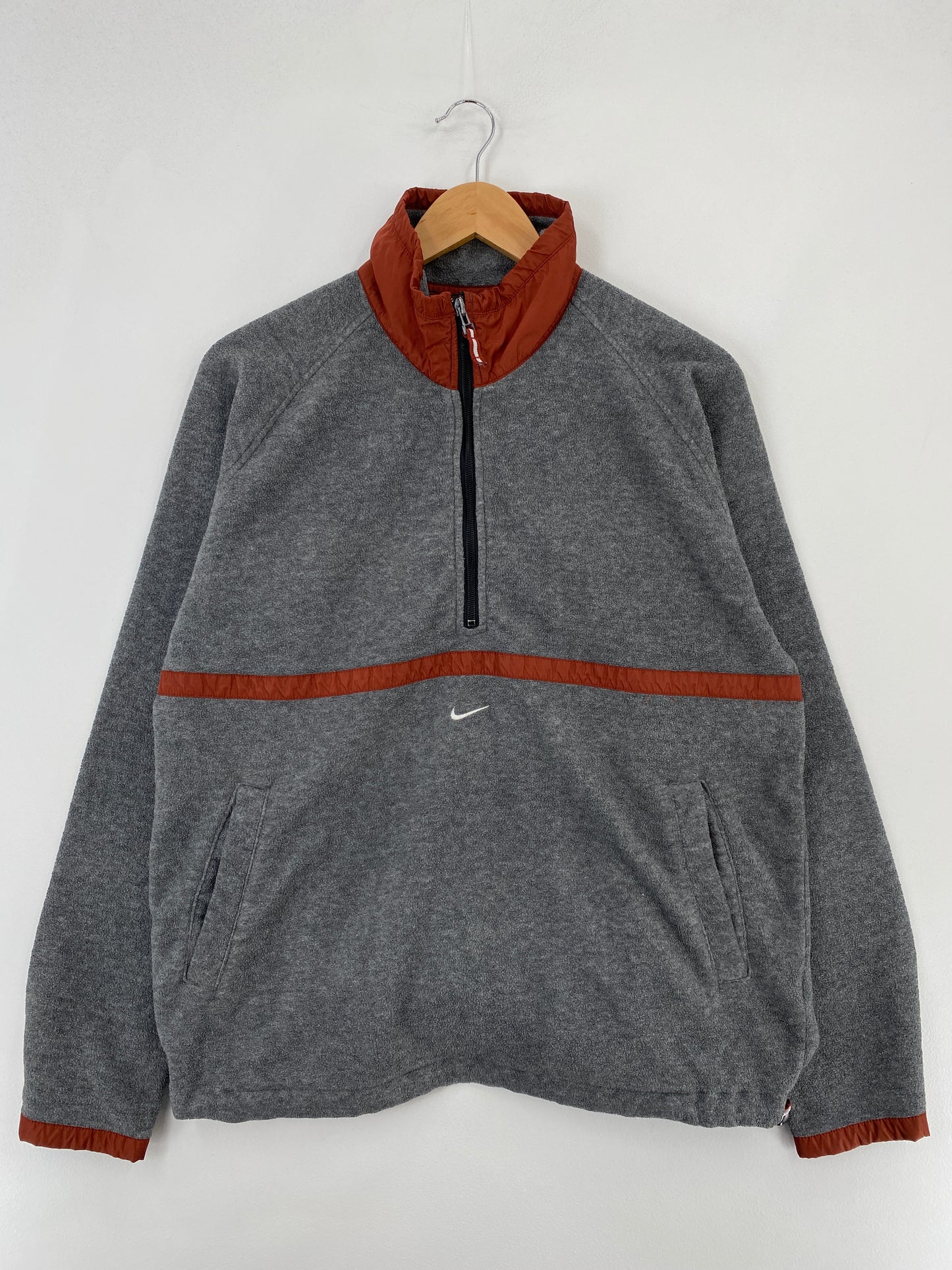 90’s NIKE Size M Vintage Half Zip Fleece / E2479S