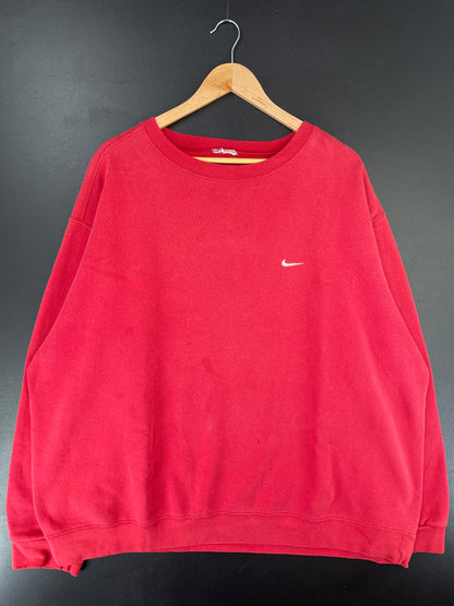 .90’s NIKE MINI SWOOSH Size Approx.XXL Sweat-Shirt / E5269S