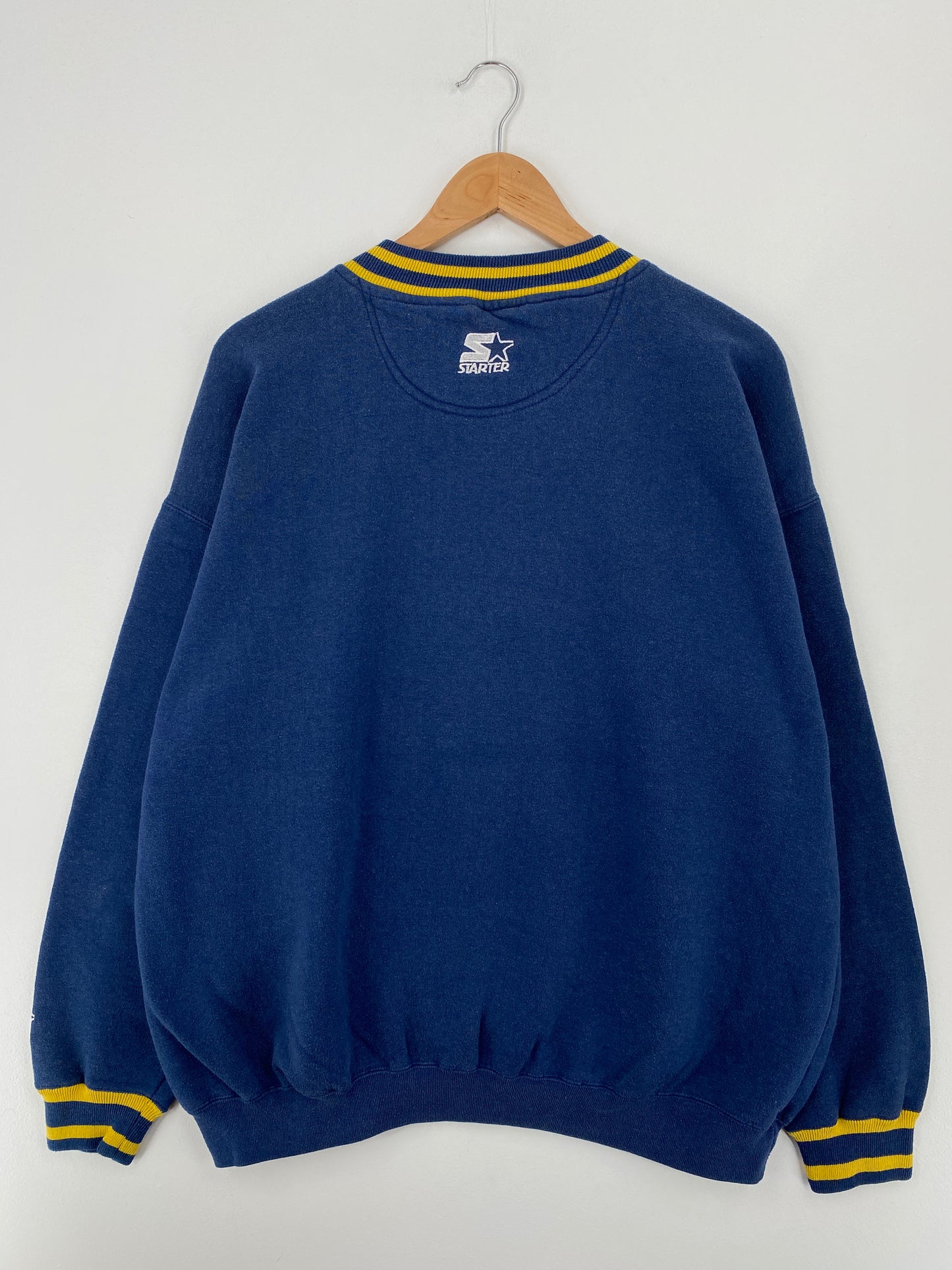 90's STARTER x INDIANA PACERS Size XL Vintage NBA Sweat-Shirt / A9082