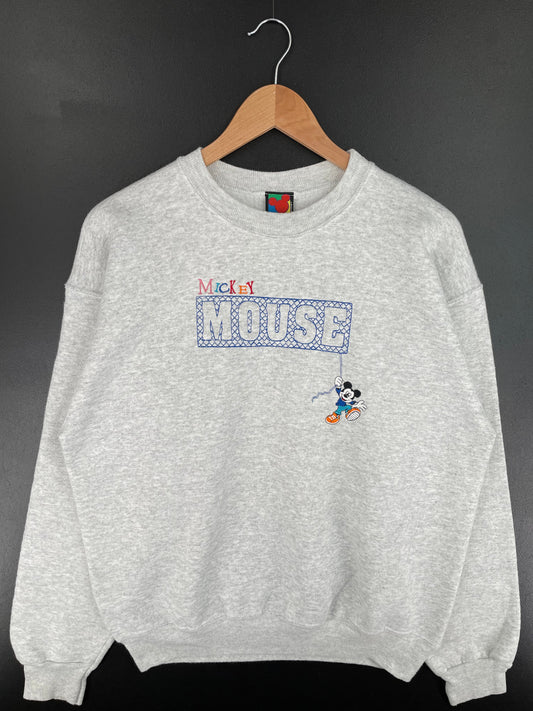 00' DISNEY MICKEY Size L Vintage Sweat-Shirt / E2101S