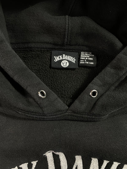 Vintage JACK DANIEL'S Size L Vintage Hoodie Sweat-Shirt / E5005S