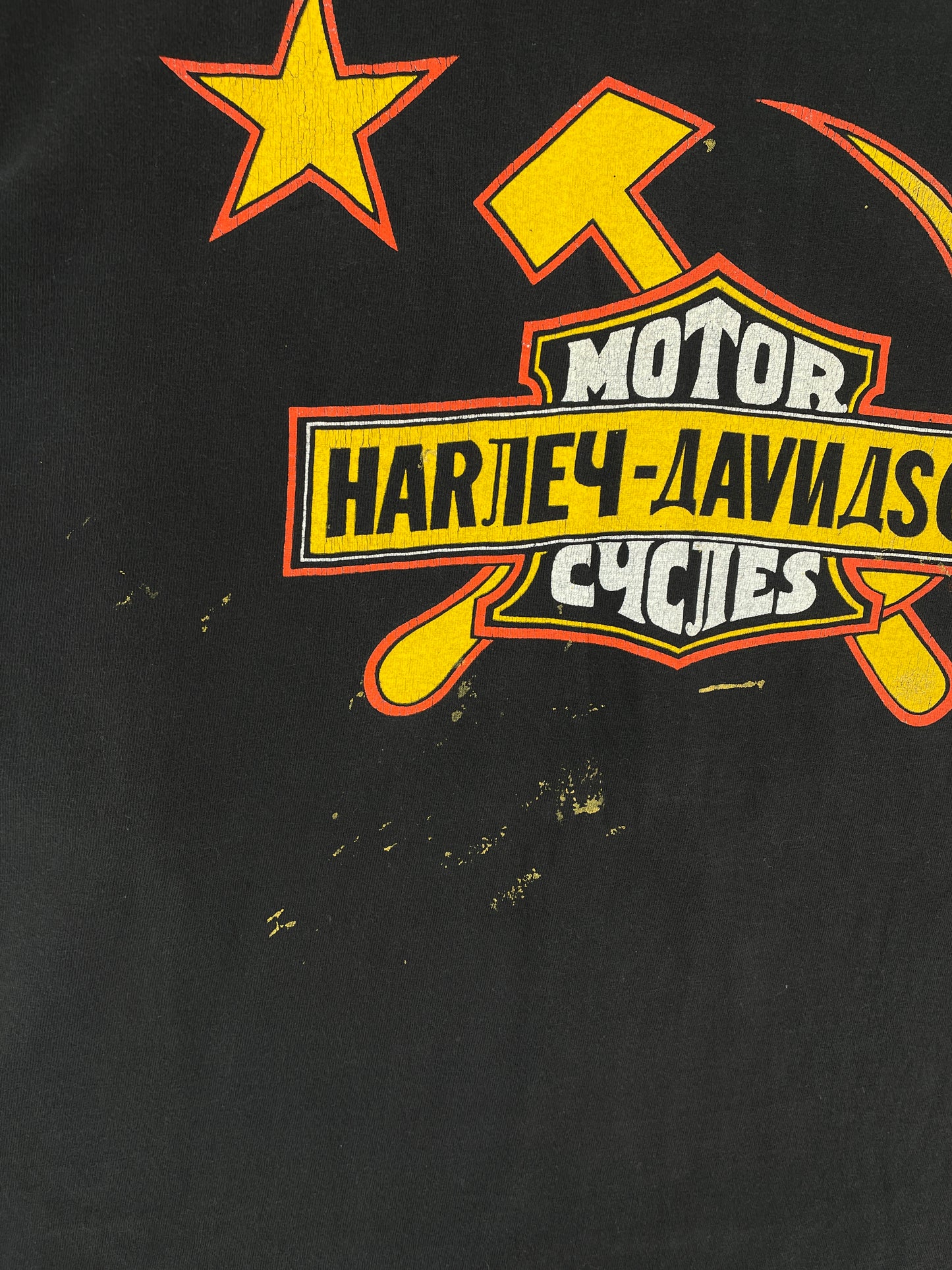 90's HARLEY DAVIDSON Made in USA Size XXL Vintage T-shirt / E6536T