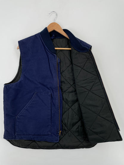 Vintage CARHARTT Made in USA Size XL Duck Vest / A8053
