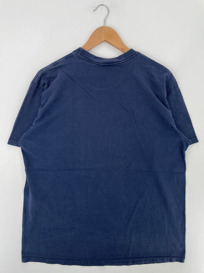 00' NIKE MINI SWOOSH Size L Vintage T-Shirt / E4453T