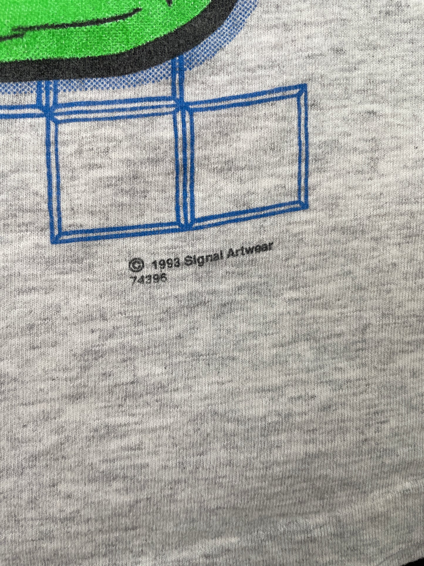 1993 BEAR SIGNAL WEAR Made in USA Size L Vintage T-shirt / A9001