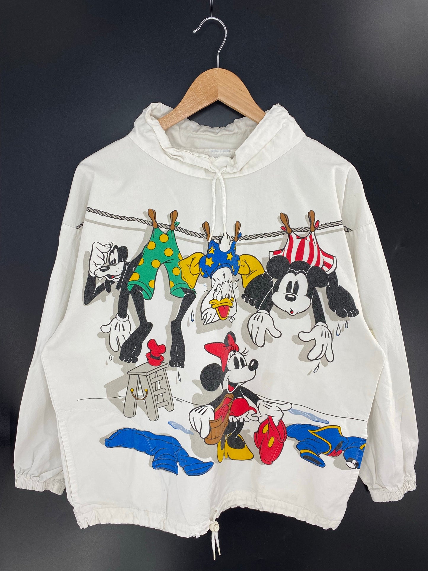 .90's DISNEY MICKEY AND FRIENDS Size M Vintage long Sleeve T-Shirt / A9731